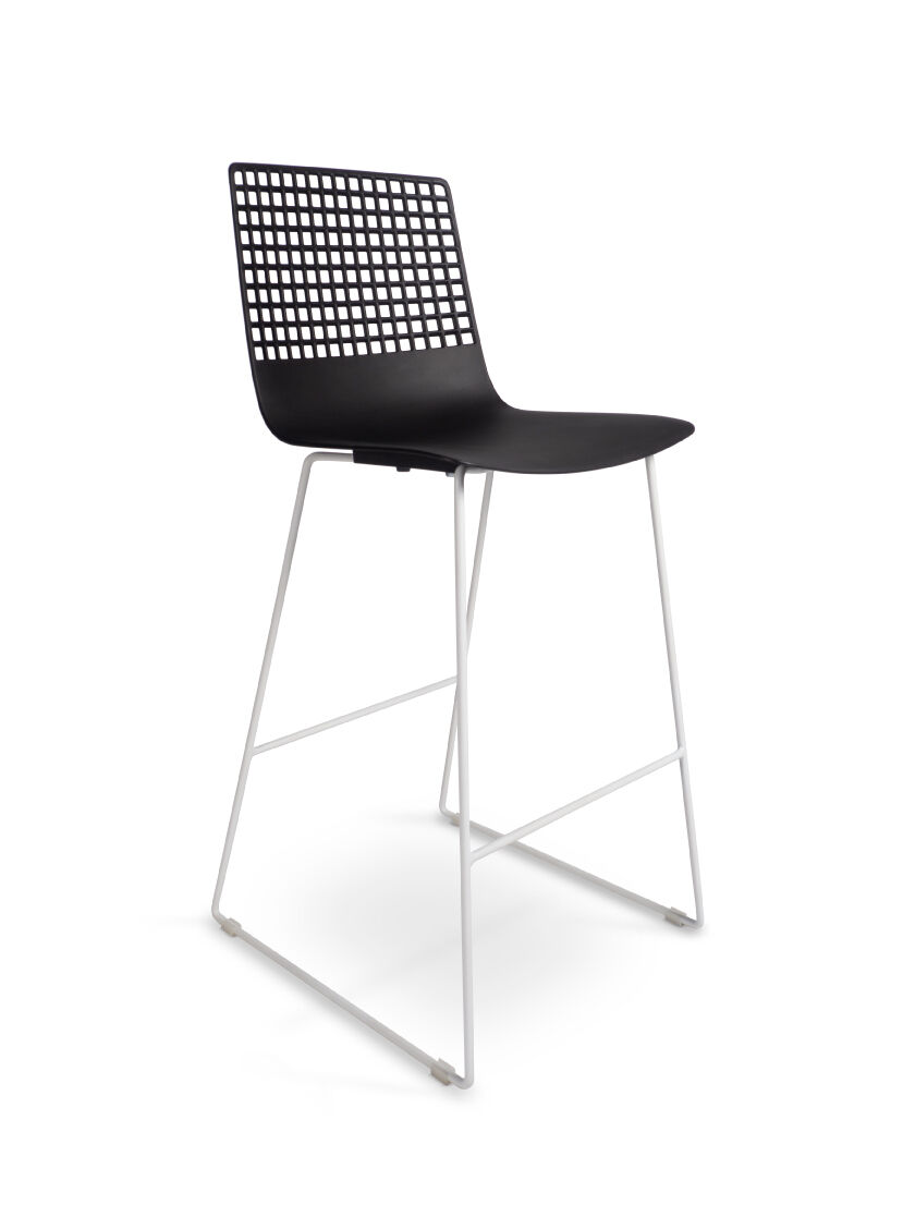 Resol - Barhocker Wire Sled White