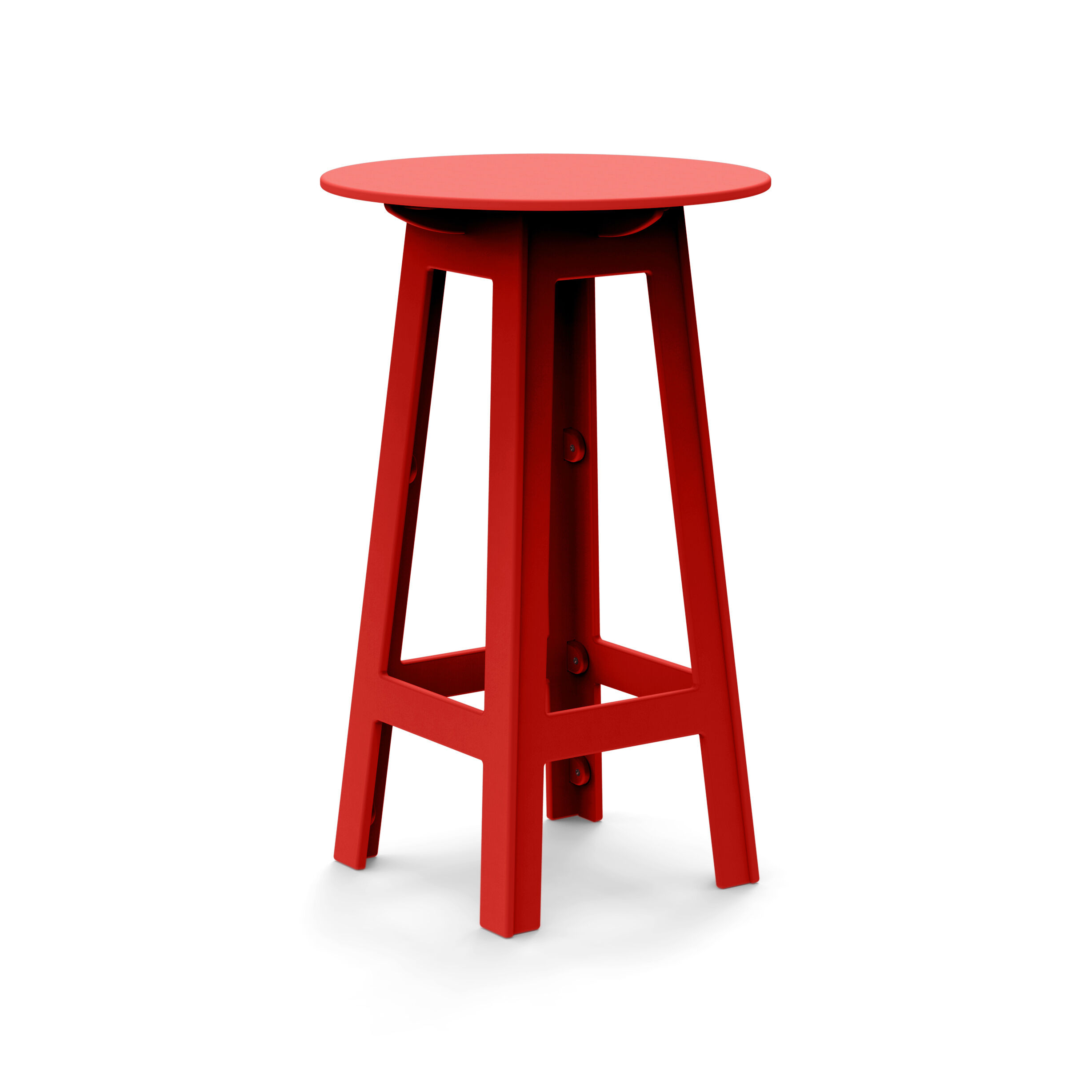 freshair_table26_bar_red Loll Designs - Fresh Air Bar Table - Stehtisch (Ø 66,0 cm - 106,5 cm hoch)