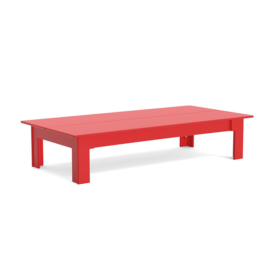 freshair_cocktail_table62_red Loll Designs - Fresh Air Cocktail Table 62 - Tisch rechteckig (157,5x76,2x33,1 cm)