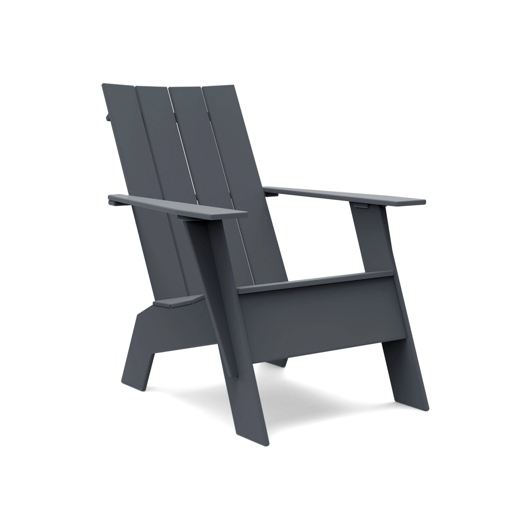 adirondack_4slat_flat_tall_greyLZJxYqeYoDDwI Loll Designs - Tall Adirondack Chair (Flat)