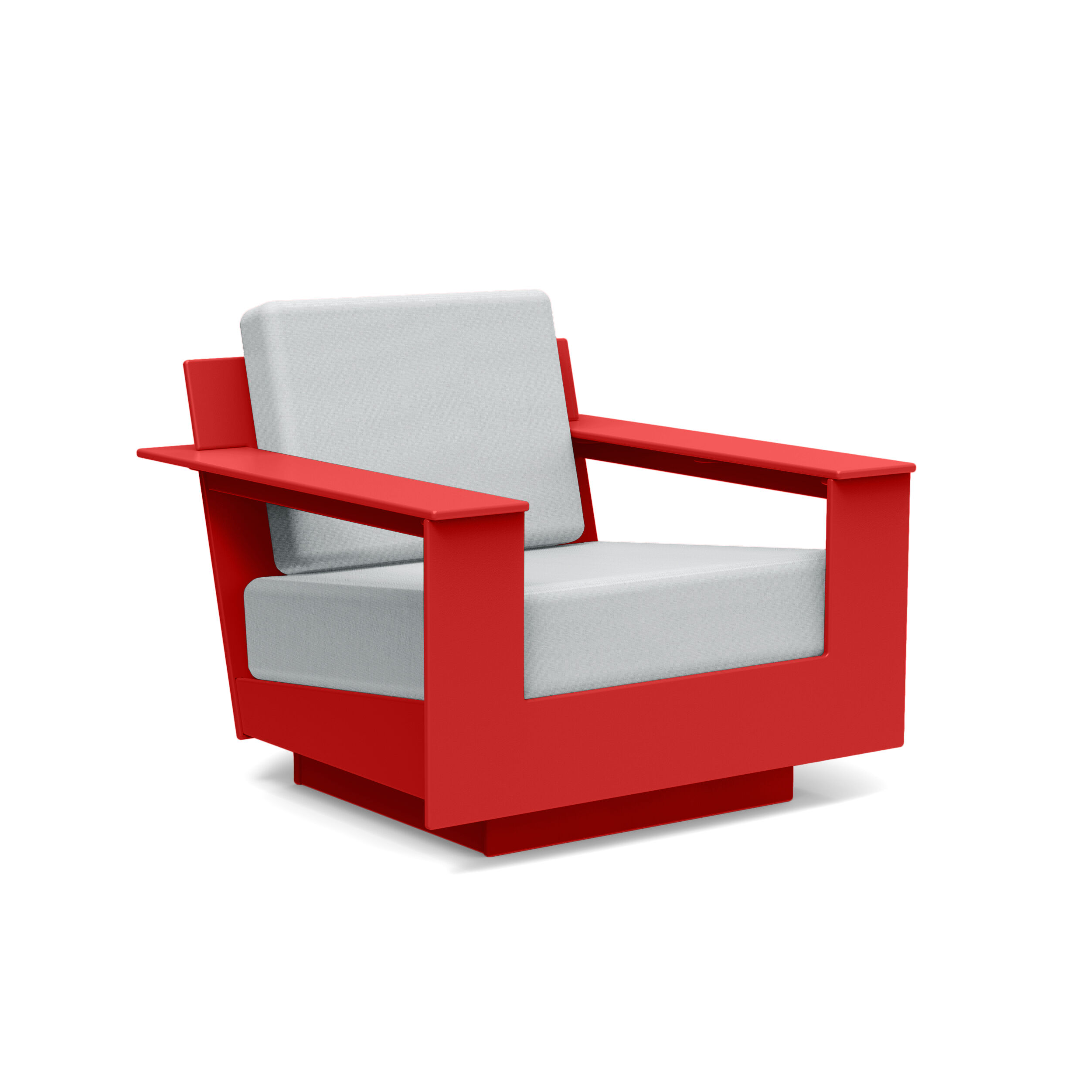 nisswa_chair_red_silver Loll Designs - Nisswa Lounge Chair