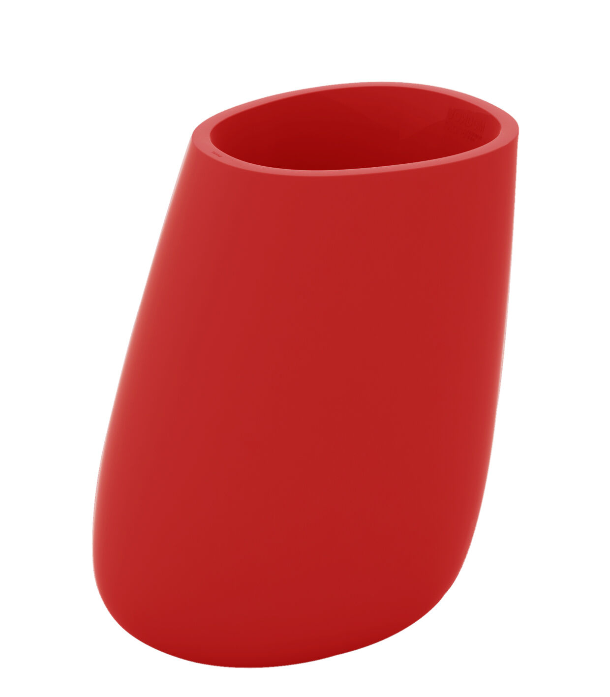 55011F_ROJ Vondom - STONES LACQUERED 105x84x120