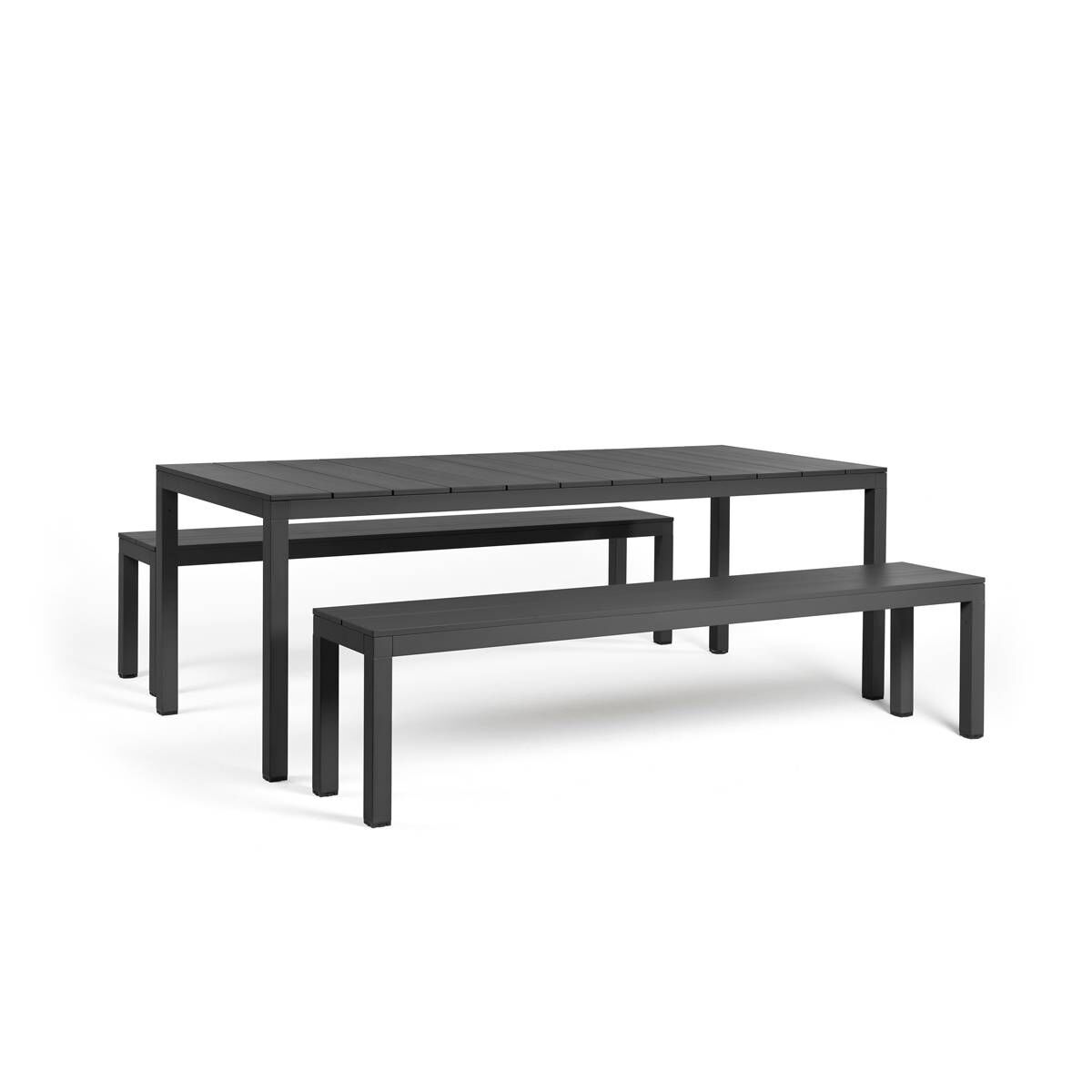 210-FAMILIE-ANTH NARDI - Set Rio Bench Alu