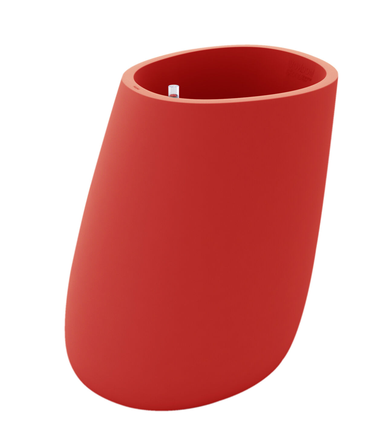 55011R_ROJ Vondom - STONES SELFWATERING 105x84x120