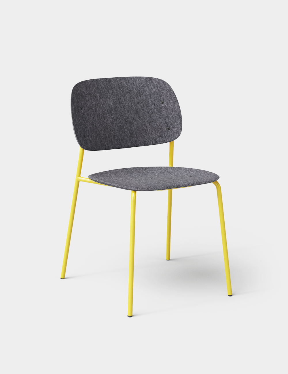 DGG Hale PET Stack Chair - Frame - Fine Texture